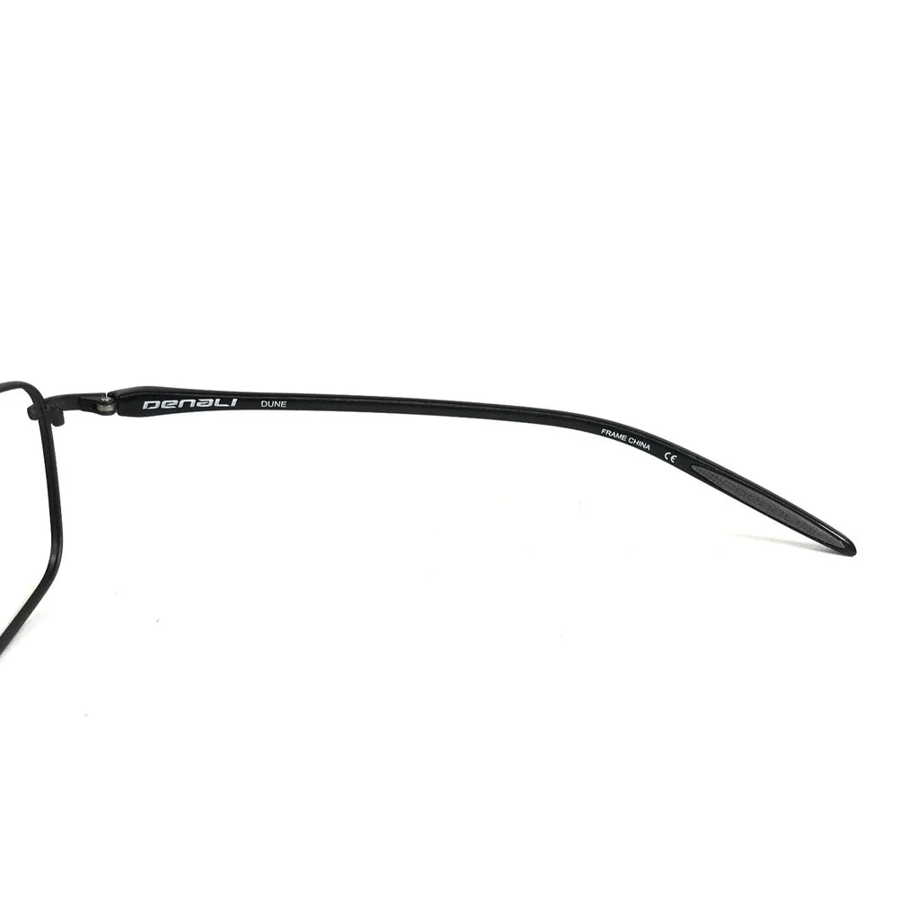 Denali Eyeglasses Frames DUNE PEWTER Gray Black Pilot Wire Rim 57-17-140